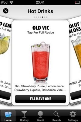 Drinkspiration app