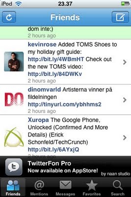 Echofon Twitterfon app