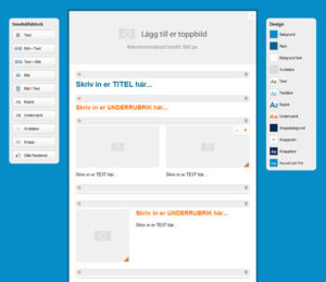MailerLite:s skapande av nyhetsbrev