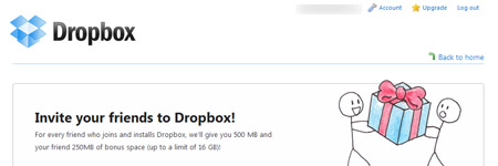 Bjud in någon till Dropbox och få extra utrymme båda två